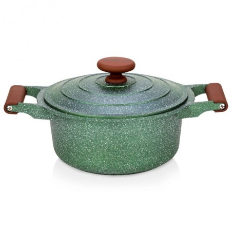 Graniit pott kaanega OMEGA 24 cm, 4,4 l | FreshDesign.ee