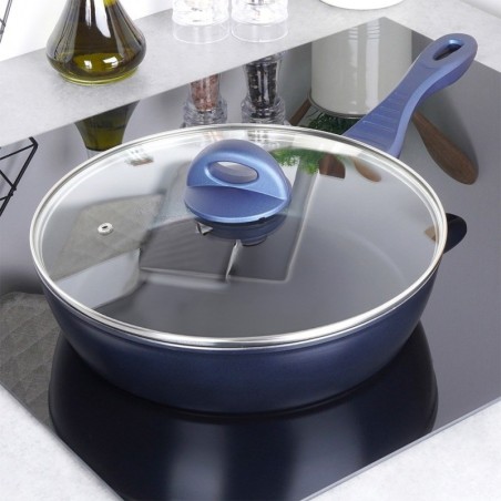 Klaaskaanega nakkumatu pann DIAMANT 28 cm