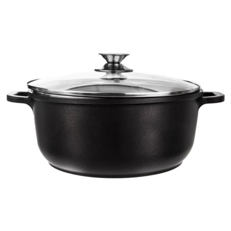 Klaaskaanega graniidist pott GRANDE 28 cm, 7 l