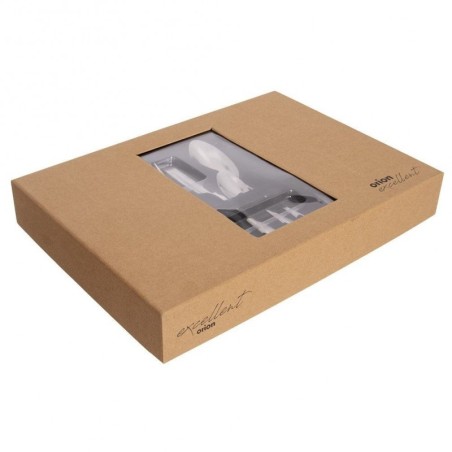 Terasest söögiriistade komplekt 6 inimesele, 24 tk.