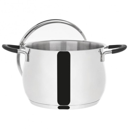 Klaaskaanega teraspott DALIE 20 cm, 4,8 l