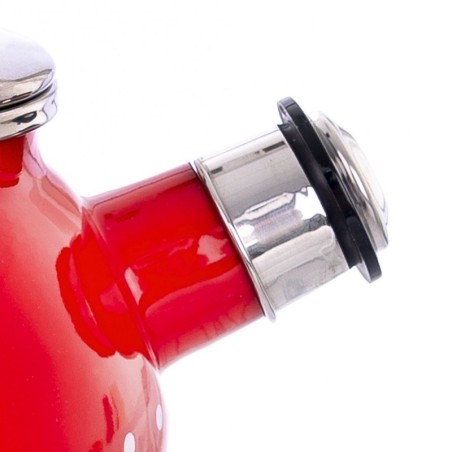 Veekeetja vilega, emailitud, punane, täppi... | FreshDesign.ee