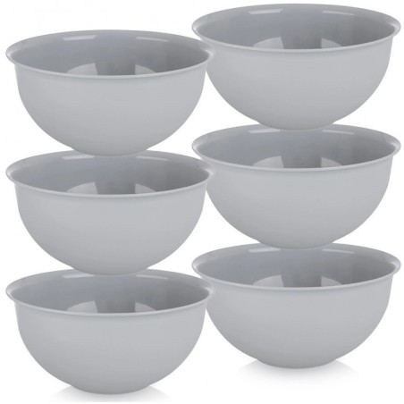 SANDY hallid plastkausid 13 cm, 500 ml 6 tk. | FreshDesign.ee