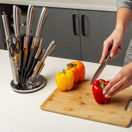 Terasest kööginugade komplekt alusel, 8 osaline | FreshDesign.ee