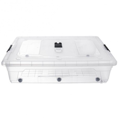 Voodialune konteiner ratastel madal XXL 50 l