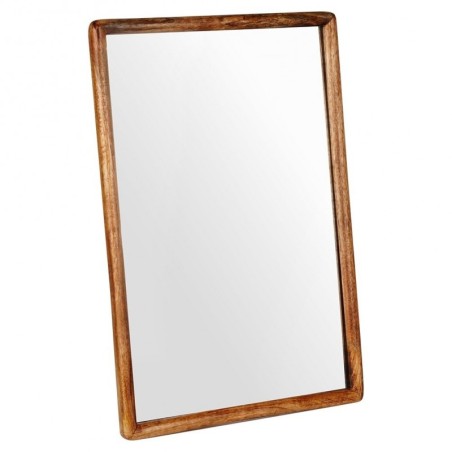 Ristkülikukujuline puidust seinapeegel 40x60 cm | FreshDesign.ee