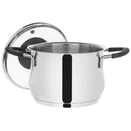 Klaaskaanega teraspott DALIE 16 cm, 2,4 l