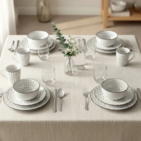 Portselanist õhtusöögikomplekt, 16 tk.