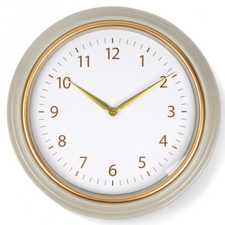 Valge/kuld seinakell 50 cm | FreshDesign.ee
