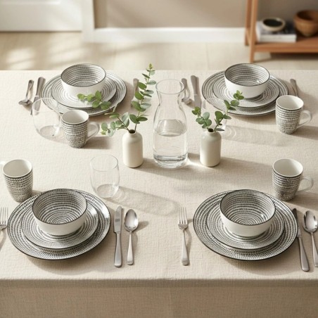 Portselanist õhtusöögikomplekt, 16 tk.