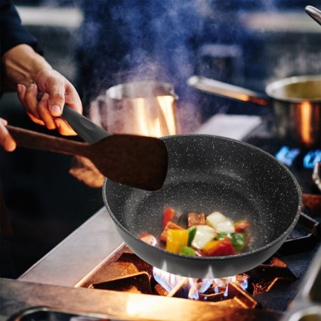 Sügav kõrge graniidist pann GRANDE 28 cm