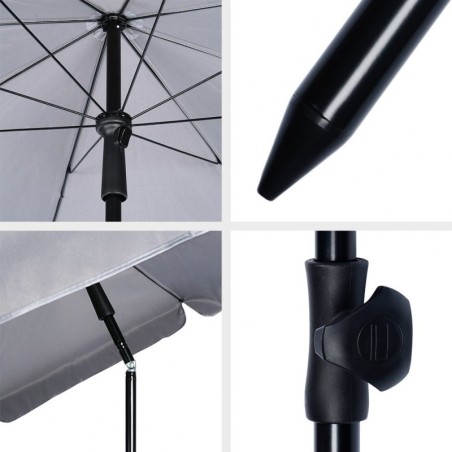 Aia päikesevari hall reguleeritav 185 cm | FreshDesign.ee