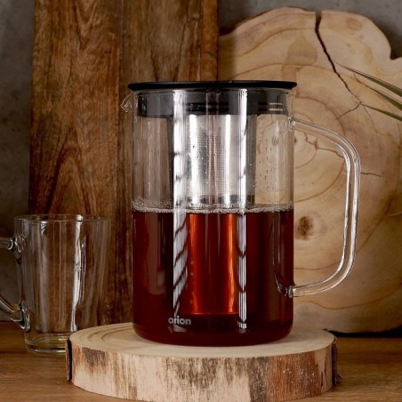 Kuumuskindlast klaasist teekann infusiooniga 1,6 l