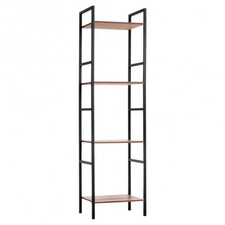 Must metallist riiul 29,5x23,5x106,5 cm | FreshDesign.ee