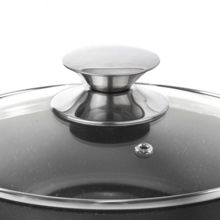 Klaaskaanega graniidist pott GRANDE 16 cm, 1,4 l | FreshDesign.ee