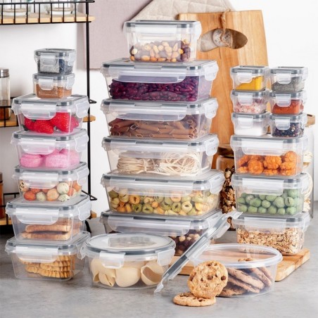 Toidunõud kaane ja tihendiga 24 tk.