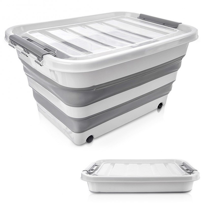 30 l kokkupandav hoiukonteiner ratastel | FreshDesign.ee