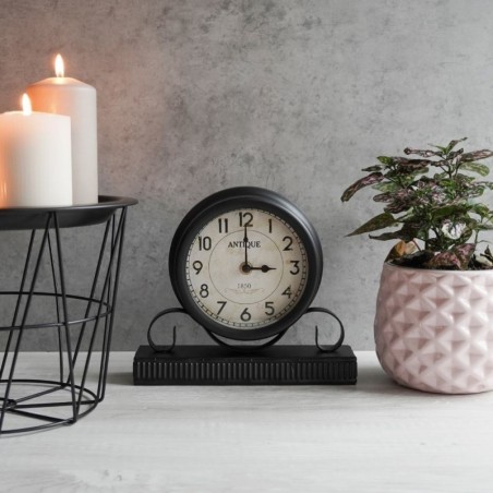 Lauakell metallist must 20,5 cm