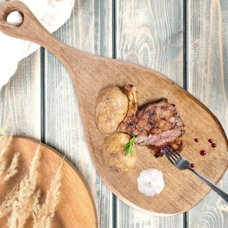 Puidust lõike- ja serveerimislaud MANGO 50x23 cm