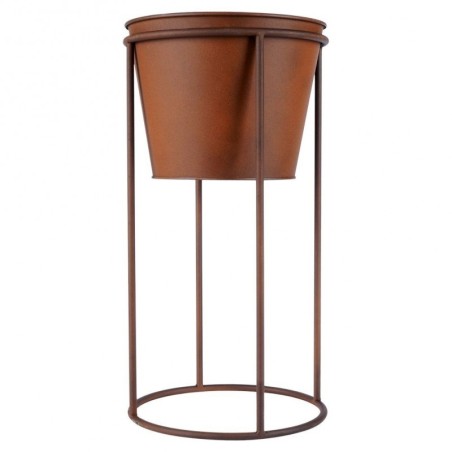 Lillepott metallist alusel 44 cm | FreshDesign.ee