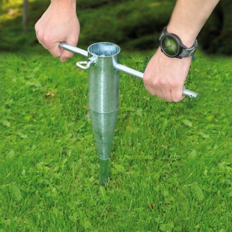 Aia vihmavarju alus kruvidega metallist 57 cm