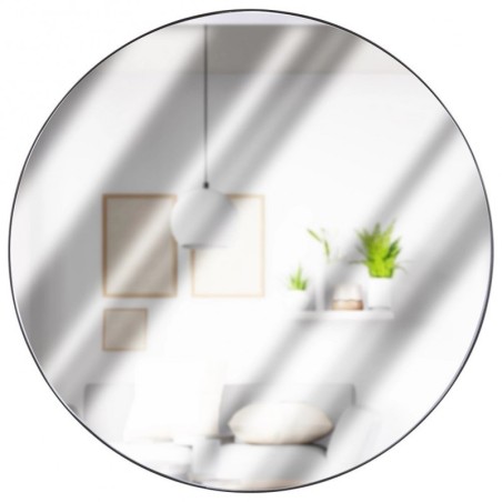 Must ümmargune seinapeegel 55 cm | FreshDesign.ee