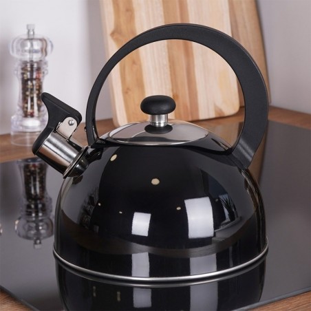 Veekeetja vilega, teras, must, 1,5 l