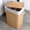 Bambusest pesukorv beež 70 l | FreshDesign.ee