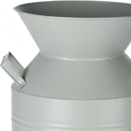 Dekoratiivne metallist kanister lillevaas 21x36 cm