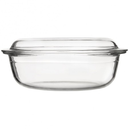 Klaasist ahjunõu kaanega 33x20x13 cm, 3 l | FreshDesign.ee