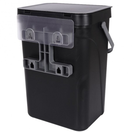 Rippuv prügikast must 10 l | FreshDesign.ee