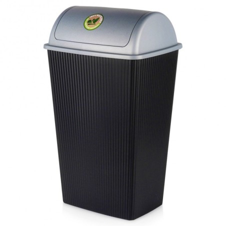 Plastikust prügikast must 38 l | FreshDesign.ee