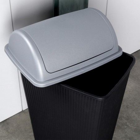 Plastikust prügikast must 38 l | FreshDesign.ee