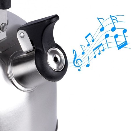 Veekeetja vilega, teras, hõbe, 2,5 l | FreshDesign.ee