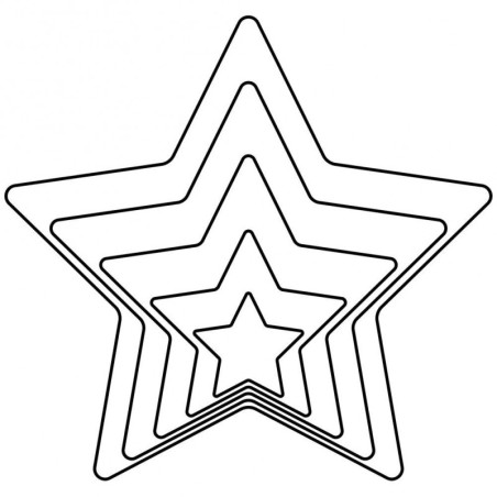 Terasest tähtküpsisevormid 7,5 cm 5 tk. | FreshDesign.ee