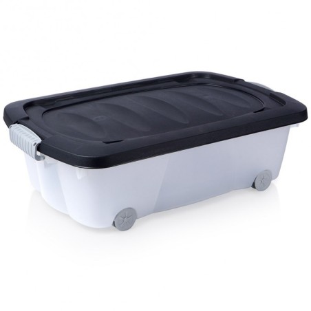 Voodialune konteiner ratastel madal 24 l | FreshDesign.ee