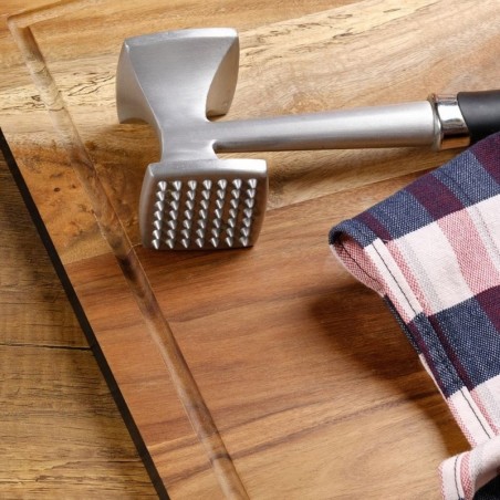 Kahepoolne terasest lihahaamer 26,5 cm