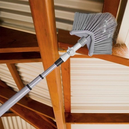 Teleskoophari tolmu ja ämblikuvõrkude jaoks, kolmnurkne, 143-324 cm