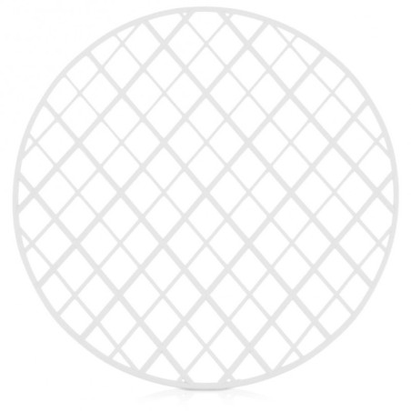 Ümmargune valamumatt, valge, 32,5 cm | FreshDesign.ee