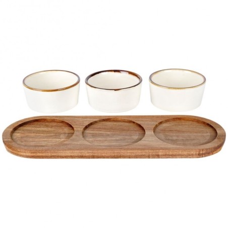 Keraamilised suupistekausid kandikul 29,5 ... | FreshDesign.ee