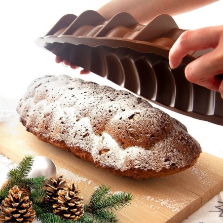 Challah vorm, silikoon, pruun, SILLINIE, 41 cm