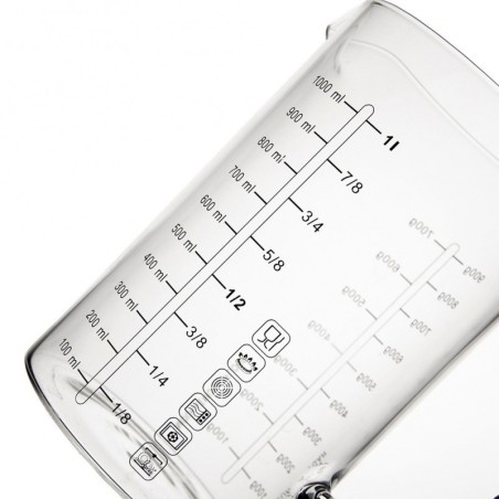 Klaasist köögi mõõtetops 1 l | FreshDesign.ee