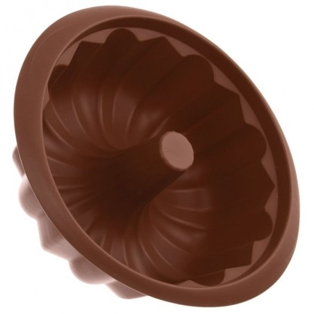 Silikoonist koogivorm korstnaga pruun 26 cm