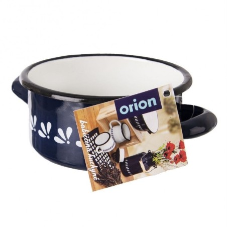 Sinine emailitud pott MODROBILA 12 cm, 600 ml | FreshDesign.ee