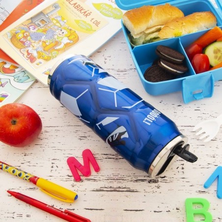 Termos joogipudel jalgpall sinine 500 ml