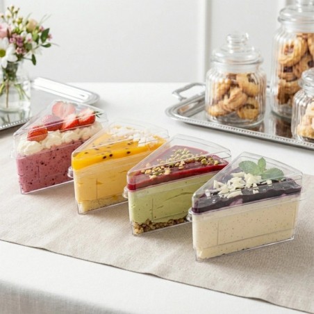 Magustoidu tassid, kaanega suupisted 160 ml 4 tk.