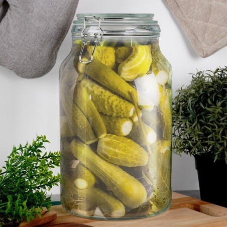 Klaasist klaaspurk klambriga kaanega 4,2 l