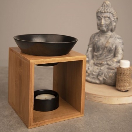 Lõhnaga põleti must MUST 12x11x14 cm