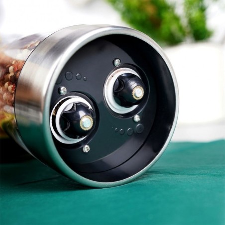 Kahene terasest soola- ja pipraveski 18 cm | FreshDesign.ee