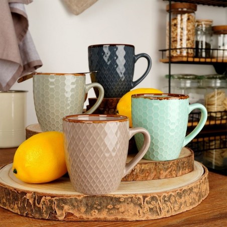 Keraamilised kruusid 250 ml 4 tk.